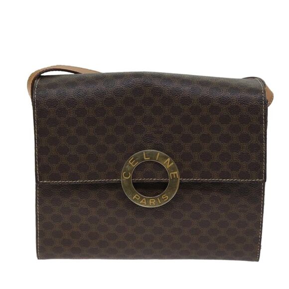 Pre Loved celine Women Brown Shoulder Bags - Picture 2 of 8